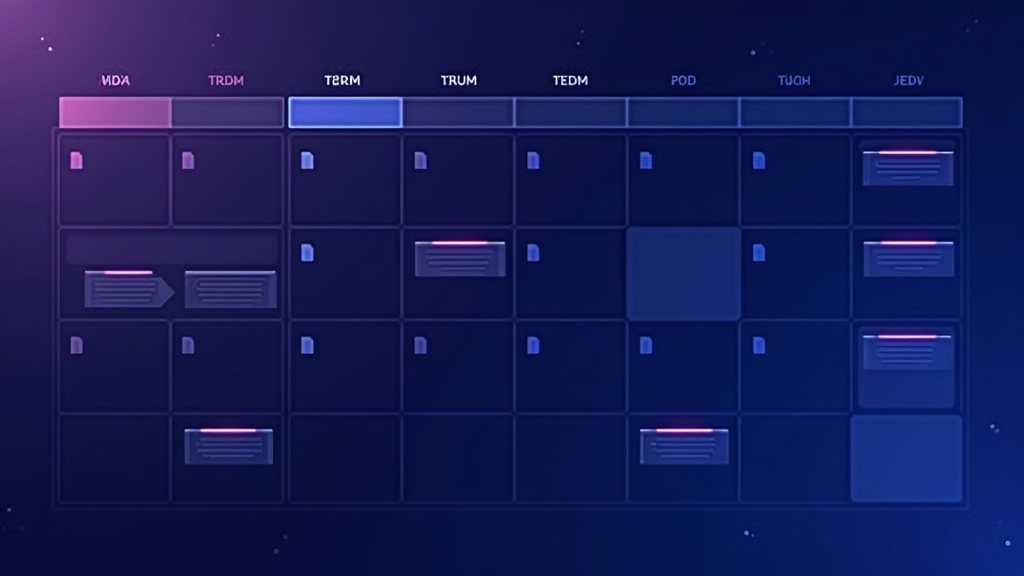 社群內容日曆：規劃高效內容策略的方法
